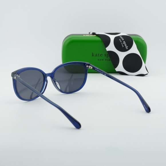 Kate Spade ALINA/F/S 0PJP IR Cat Eye Sunglasses - Blue/Grey main image 6